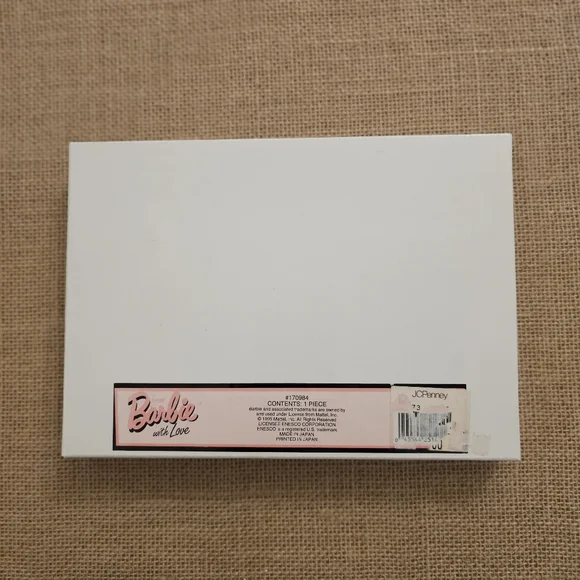 NIB Barbie with Love 1966 Collector's Plate Here Comes the Bride by Enesco - Picture 11 of 13